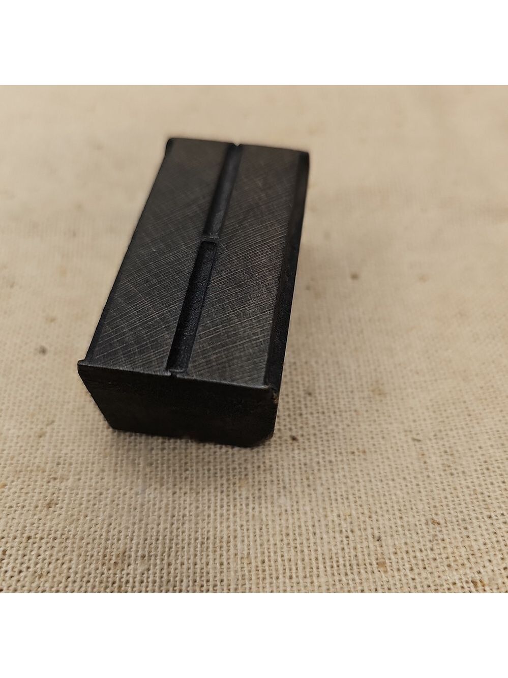 Antique Wooden Letterpress Block H or R
